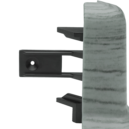 Colt exterior plinta parchet SET 10456 Iuno, PVC, adancime 22.5 mm, 2 bucati/set