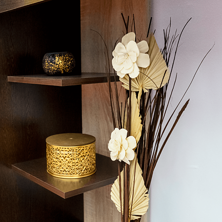 Biblioteca living modern Serena, pal melaminat, sonoma/wenge, 3,2 m Biblioteca living modern Serena, pal melaminat, sonoma/wenge, 3,2 m