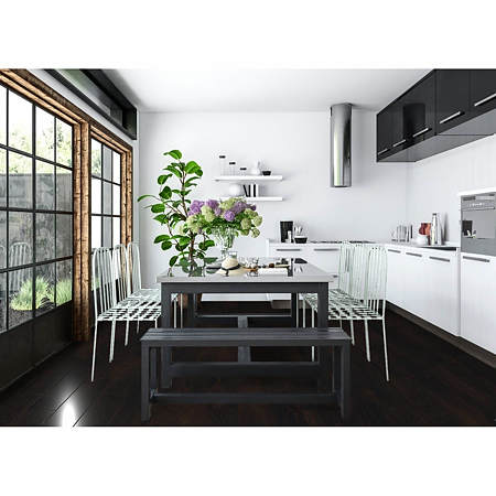 Parchet laminat 8 mm Falquon D2920 Plateau Maple, nuanta inchisa, aspect lucios, artar, clasa de trafic 32, click, 1220 x 193 mm