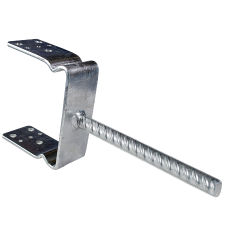 Papuc de reazem cu tija, 91 x 60 x 125 mm
