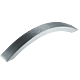Maner din aluminiu AA667 128 mm, anodizat periat