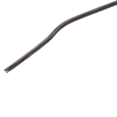 Cablu metalic zincat plastifiat, D: 3,5 mm