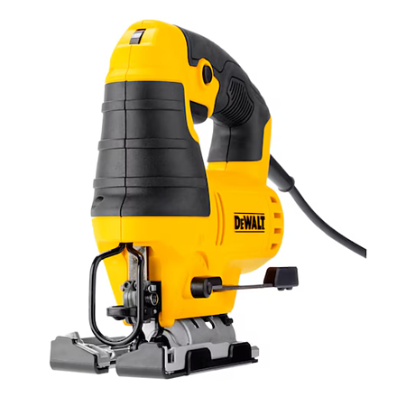 Fierastrau pendular DeWalt DWE349 cu fir, maner superior, 650 W