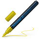 Marker permanent Schneider, varf rotund, 2 mm, cu vopsea galbena Marker permanent Schneider, varf rotund, 2 mm, cu vopsea galbena