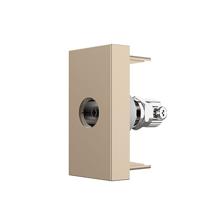 Modul priza TV 1M Livolo VL-FCTV-1AP, policarbonat, auriu