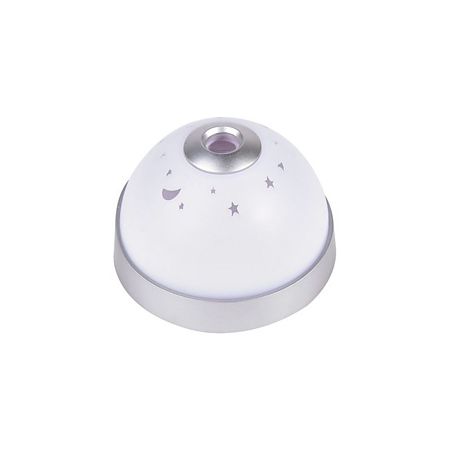Veioza Lupe, plastic, alb, 1 x LED, 0,5 W, 65 mm