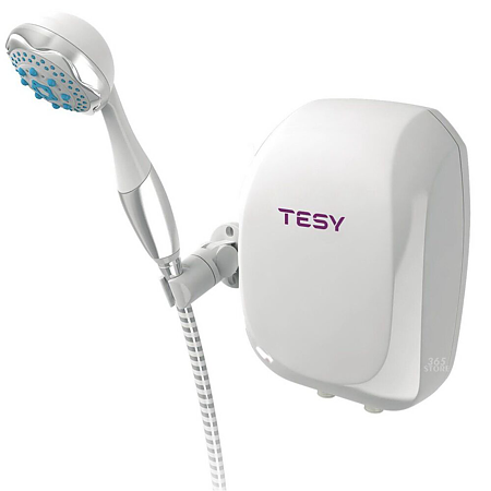 Instant electric Tesy IWH50X02BAH, pentru dus, 2,9 l/min, 5000 W, alb, 200 x 130 x 76 mm
