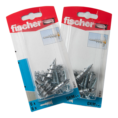 Diblu autofiletant din metal cu surub, Fischer GKM S K, 31 mm, 4.5 x 35 mm, 6 buc Diblu autofiletant din metal cu surub, Fischer GKM S K, 31 mm, 4.5 x 35 mm, 6 buc