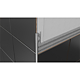 Profil de terminatie gresie/faianta SET S51 BLK, aluminiu, negru, 10 mm x 2,5 m