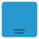 Vopsea pentru lemn/metal, Oskar Aqua Matt, interior/exterior, pe baza de apa, albastru acvatic, 0,6 l