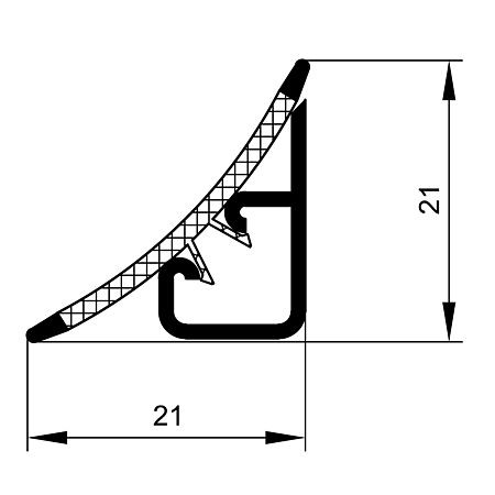 Accesorii pentru profil LB23