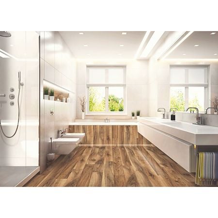 Parchet laminat Egger, nuc maro Perganti, grosime 8 mm, AC4, 1291x193 mm