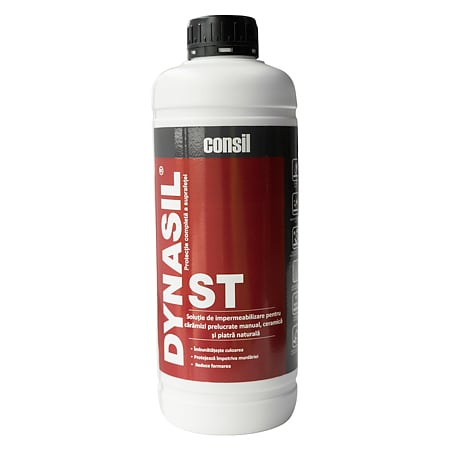 Solutie de impermeabilizare pentru pietre naturale foarte absorbante Dynasil ST, 1 l