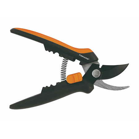 Foarfeca flori Fiskars Solid SP14, 240 mm, negru, portocaliu 