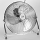 Ventilator de podea Home, 95W, 3 trepte, metal, argintiu, 45 cm