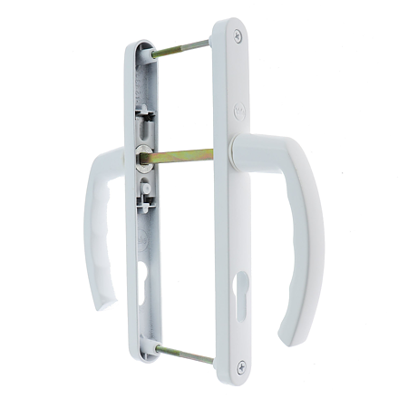 Maner Assa Abloy, aluminiu, alb, 240 x 25 x 12 mm Maner Assa Abloy, aluminiu, alb, 240 x 25 x 12 mm