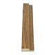 Profil terminatie montaj lambriu riflaj MDF, Rhodos, 22 x 86 x 2800 mm