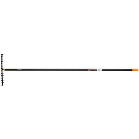 Grebla sol solid Fiskars, dreapta, negru, otel carbon Grebla sol solid Fiskars, dreapta, negru, otel carbon