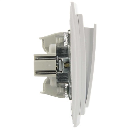 Intrerupator simplu cu LED Larissa, IP20, alb