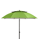 Umbrela pentru terasa Derby Windprofi, verde, 8 spite, diametru 200 cm, inaltime 207 cm