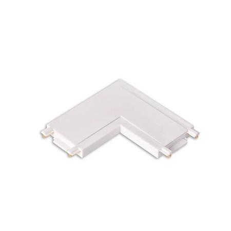 Conector in L Track Light KL182019, 90 de grade, pentru sina magnetica, 48V DC, IP20, alb