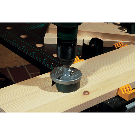 Carota standard Wolfcraft, pentru lemn si gips carton, cu burghiu centrare, 6 coroane ø 25, 32, 40, 45, 54, 65 mm Carota standard Wolfcraft, pentru lemn si gips carton, cu burghiu centrare, 6 coroane ø 25, 32, 40, 45, 54, 65 mm