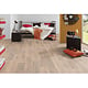 Parchet laminat 8 mm Kronospan Super Natural 8575 Blonde Oak, nuanta medie, clasa de trafic 32, twin click + si 1click2go pure +, 1288 x 195 mm