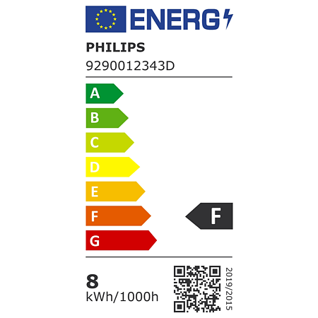 Bec LED Philips, E27, 8 - 60W, alb, lumina calda 2700 K