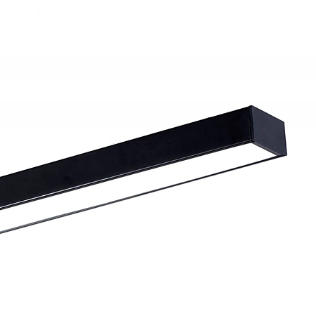 Lampa LED lineara de birou Fucida FD-36W/100A/865L/BK, 36 W, negru, 1200 x 100 x 55 mm