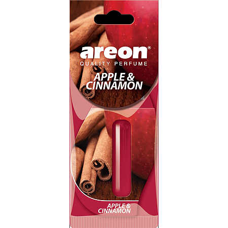 Odorizant auto Areon Mon Liquid, Apple & Cinnamon, 5 ml 