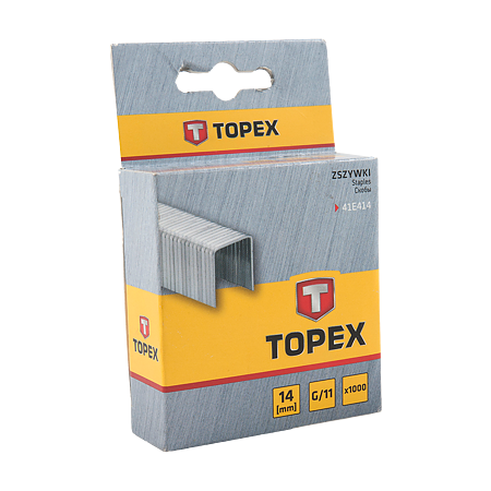Capse Topex, pentru tapiterie, de tip G, 14 mm, 1000 buc
