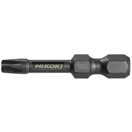 Set biti 1/4 T40 Torx Hikoki 751185, cu rezistenta la impact, magnetici, profesionali, 38 mm, 3 bucati