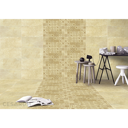 Gresie portelanata Cesarom Tanum PEI 4, bej mat, dreptunghiulara, 30 x 60 cm