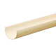 Jgheab PVC Regenau, 125 mm, alb, L= 3 m