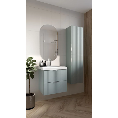 Mobilier baie Cersanit Tirso Fiord, suspendat, MDF, 60 x 45 x 55 cm