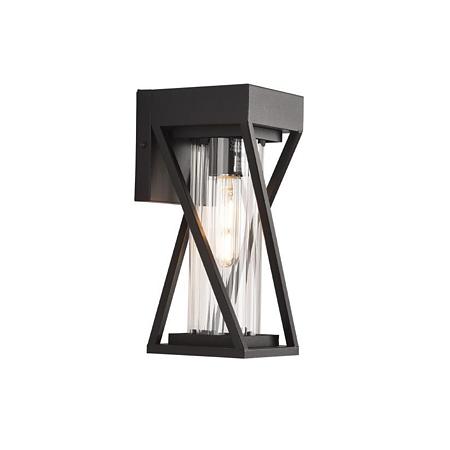 Aplica HELENA 3, KL133009, 1xE27, negru, transparent