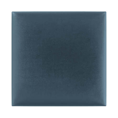 Panou decorativ tapitat, Simple R74, albastru, patrat, 300 x 300 x 37 mm