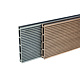Profil pentru terasa WPC, gri, 21 x 140 x 2400 mm