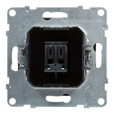 Priza cu borne Legrand, incastrata, conector difuzor, negru