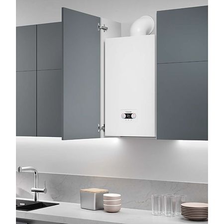 Centrala termica pe gaz in condensare Beretta Ciao 30 Combi, IPX5D, 24.4 kW, schimbator inox