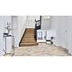 Covor PVC linoleum Iconik 260D Cottage Stone, bej/gri, latime 400 cm, grosime 2.6 mm