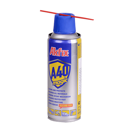 Spray tehnic lubrifiant AKFIX A40 Magic, 200 ml, fara silicon