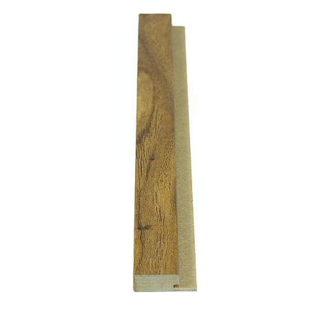 Profil initiere lambriu riflaj MDF, pecan, 22 x 86 x 2800 mm Profil initiere lambriu riflaj MDF, pecan, 22 x 86 x 2800 mm