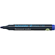 Marker permanent Schneider 130, varf rotund, 3 mm, cu vopsea albastra