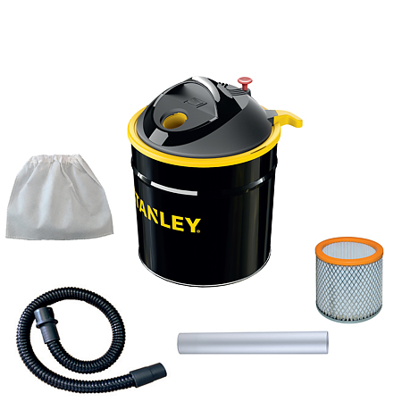 Aspirator cenusa Stanley, 900W, 20l, 2,5 m