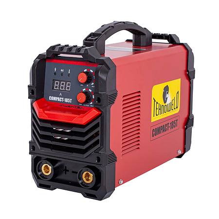 Invertor sudura Tehnoweld Compact-185T, reglaj curent, controlul transferului materialului de adaos, 230 V Invertor sudura Tehnoweld Compact-185T, reglaj curent, controlul transferului materialului de adaos, 230 V