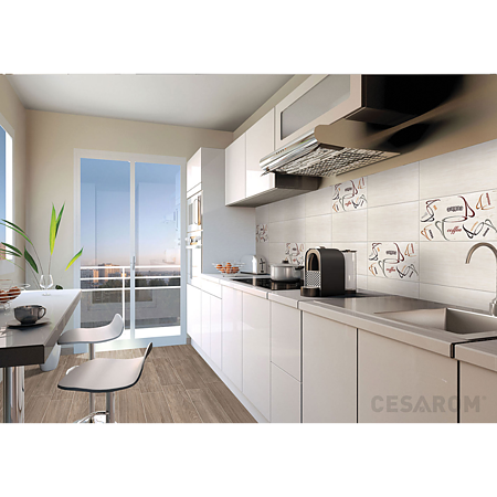 Decor interior bej Flavours model cani, grosime, 0,8 cm, 25 x 40 cm