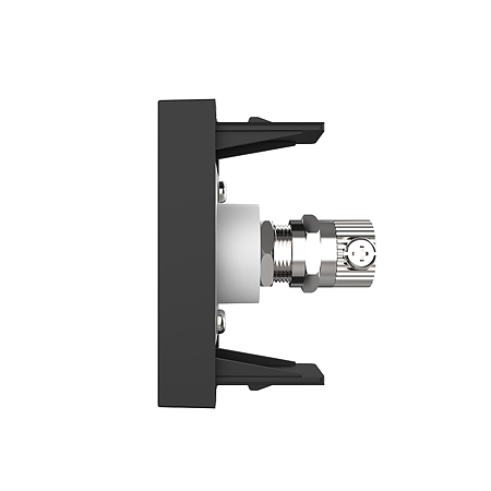 Modul priza TV 1M Livolo VL-FCTV-1BP, policarbonat, negru