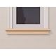 Solbanc decorativ exterior FP217, polistiren EPS 100, 120 x 70 x 2000 mm