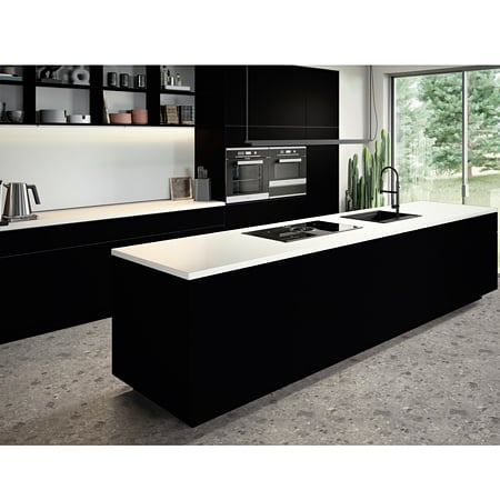 mayugonsページ Placa MDF lacuit Egger PerfectSense U999 PM Negru, anti-amprenta